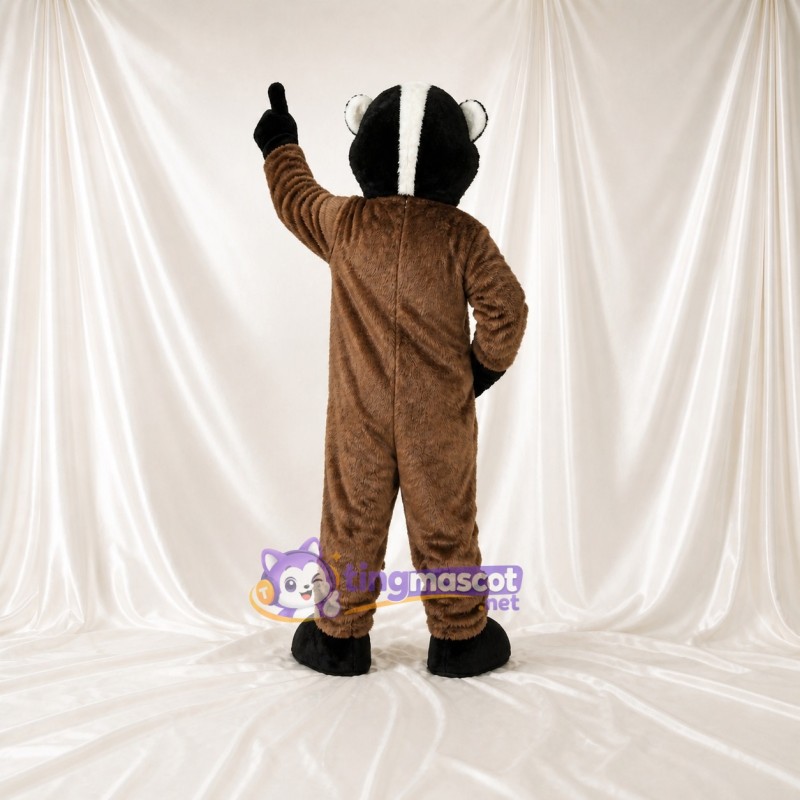 Skunk Mascot Costume Full Body for Adults School Events