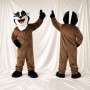 Skunk Mascot Costume Full Body for Adults School Events