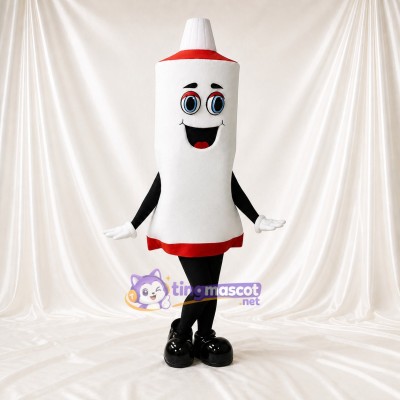 White Rocket Mascot Costume Full Body for Adults School Events