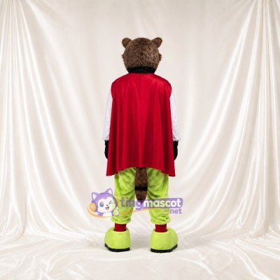 Héros Raton Laveur Costume de mascotte intégral pour adultes Événements caritatifs