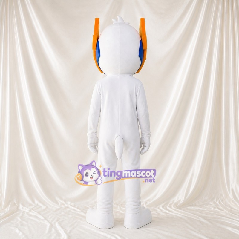 Robot Cat Mascot Costume Full Body for Adults Tech Events