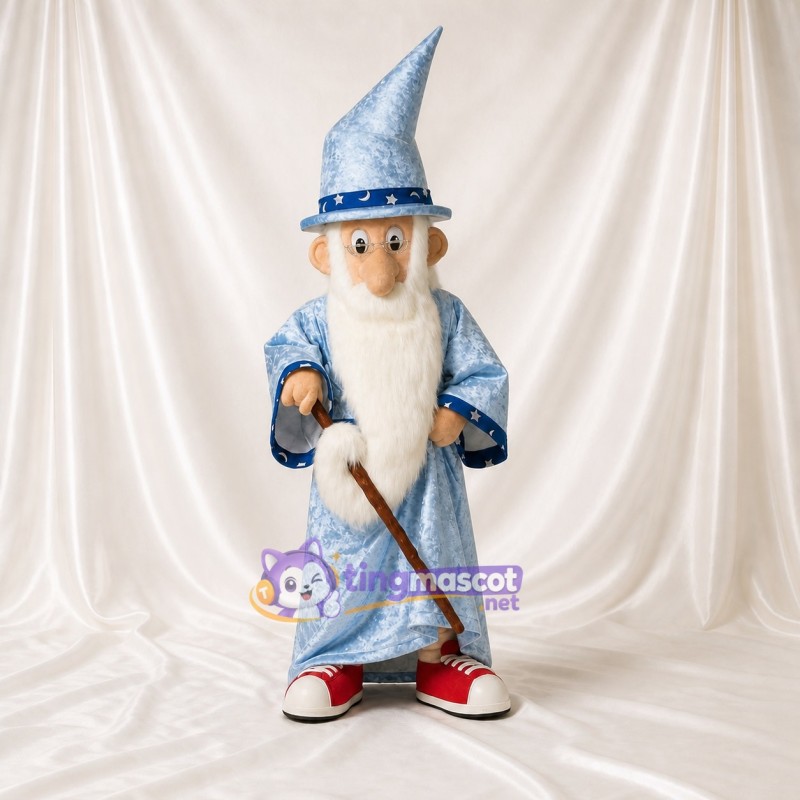 Magicien Costume de mascotte intégral pour adultes Événements de scène