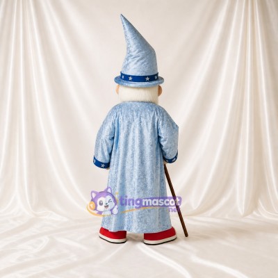 Magicien Costume de mascotte intégral pour adultes Événements de scène