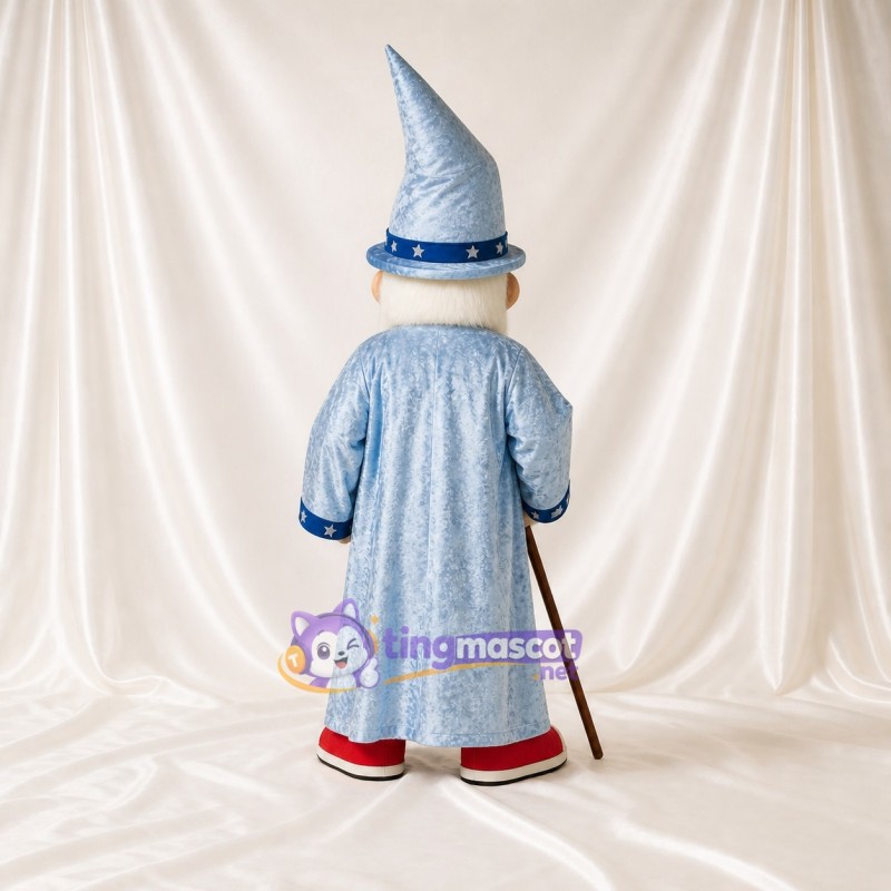 Magicien Costume de mascotte intégral pour adultes Événements de scène