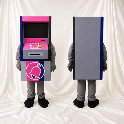 Arcade Machine Mascot Costume Full Body for Adults Trade Shows