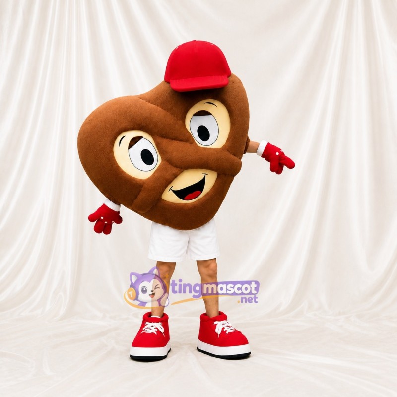 Chicken Nugget Mascot Costume Full Body for Adults Food Events