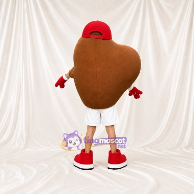 Chicken Nugget Mascot Costume Full Body for Adults Food Events