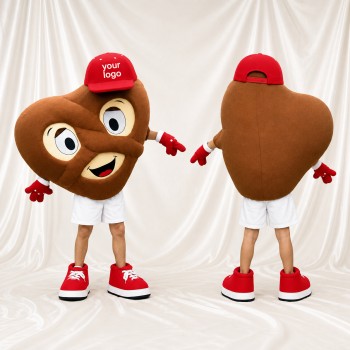 Chicken Nugget Mascot Costume Full Body for Adults Food Events