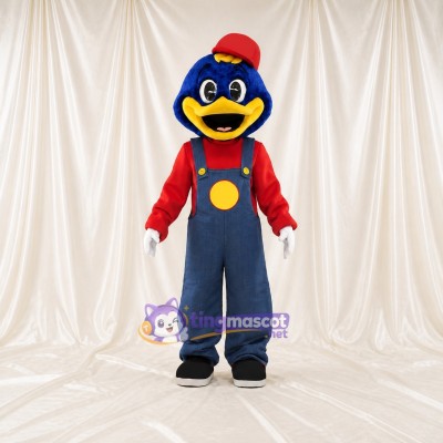 Bird Worker Mascot Costume Full Body for Adults School Events