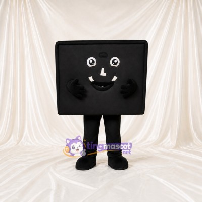Square Character Mascot Costume Full Body for Adults Trade Shows