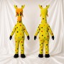 Bright Polka Giraffe Mascot Costume Full Body for Adults Zoos