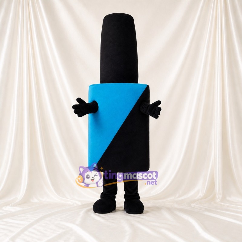 Rouge à Lèvres Noir Costume de mascotte intégral pour adultes Promotions