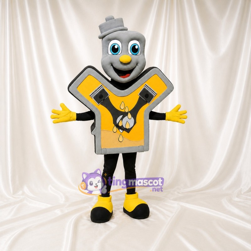 Engine Oil Character Mascot Costume Full Body for Adults Trade Shows