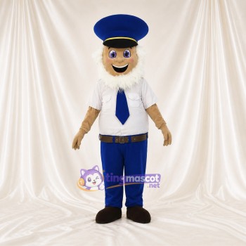 Officier Costume de mascotte intégral pour adultes Promotions