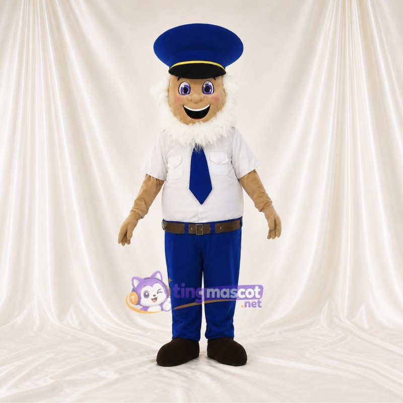 Officier Costume de mascotte intégral pour adultes Promotions
