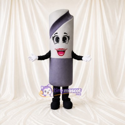Silver Marker Pen Mascot Costume Full Body for Adults School Events