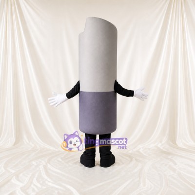 Silver Marker Pen Mascot Costume Full Body for Adults School Events