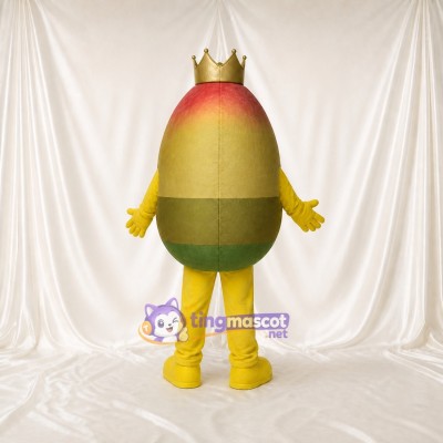 Royal Egg Mascot Costume Full Body for Adults School Events