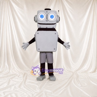 Digital Eye Robot Mascot Costume Full Body for Adults School Events