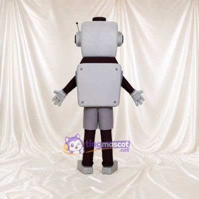 Digital Eye Robot Mascot Costume Full Body for Adults School Events