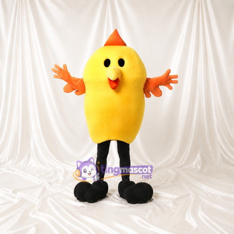 Chick Mascot Costume Full Body for Adults Food Events