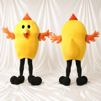 Chick Mascot Costume Full Body for Adults Food Events