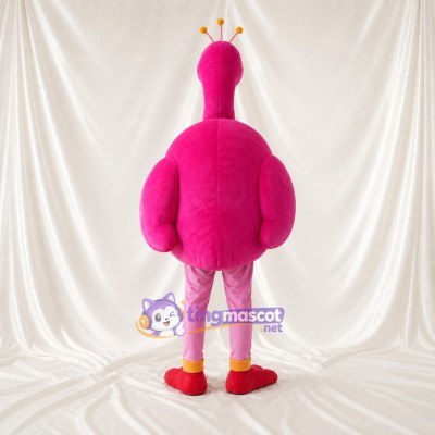 Flamingo Mascot Costume Full Body for Adults Zoos