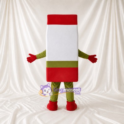 Cleaning Product Box Mascot Costume Full Body for Adults Promotions