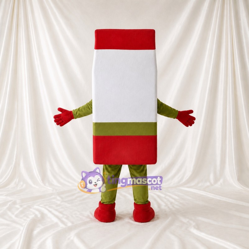 Cleaning Product Box Mascot Costume Full Body for Adults Promotions