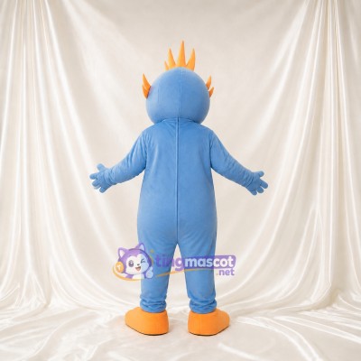 Spiky Monster Mascot Costume Full Body for Adults School Events