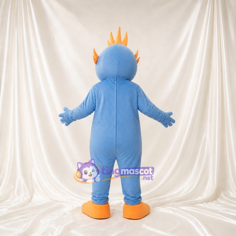 Spiky Monster Mascot Costume Full Body for Adults School Events