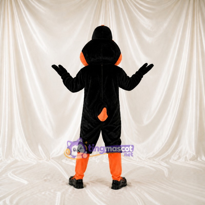 Oiseau au Ventre Orange Costume de mascotte intégral pour adultes Événements sportifs