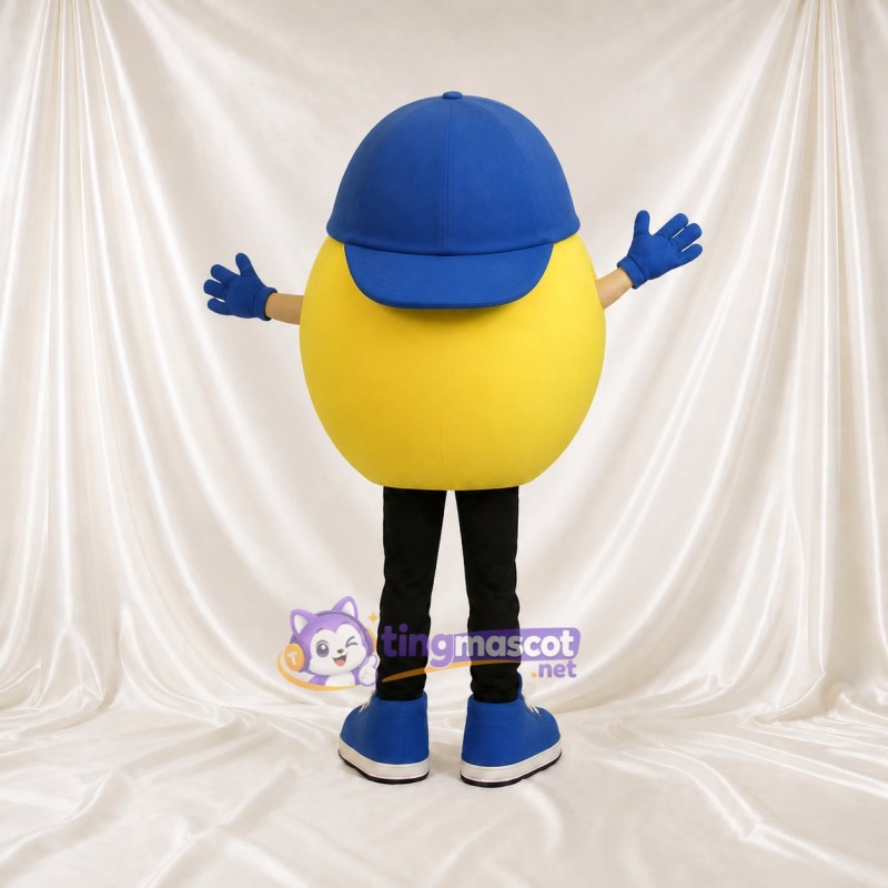 Smiley Face Mascot Costume Full Body for Adults Charity Events