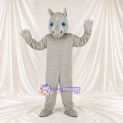 Rhino Mascot Costume Full Body for Adults Zoos