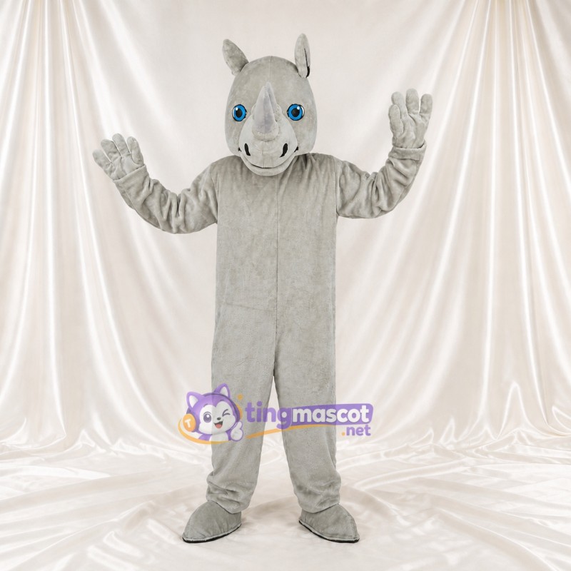 Rhino Mascot Costume Full Body for Adults Zoos