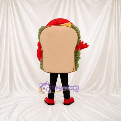 Sandwich Mascot Costume Full Body for Adults Food Events
