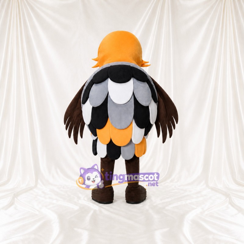 Brown Turkey Mascot Costume Full Body for Adults Food Events