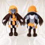 Brown Turkey Mascot Costume Full Body for Adults Food Events