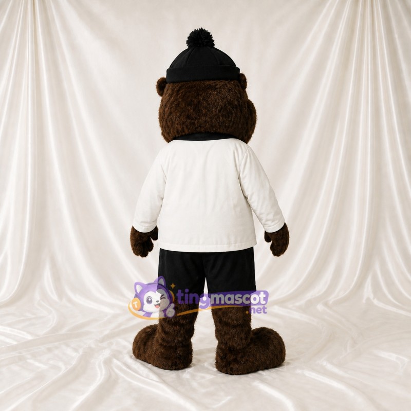 Castor Brun Foncé Costume de mascotte intégral pour adultes Événements sportifs