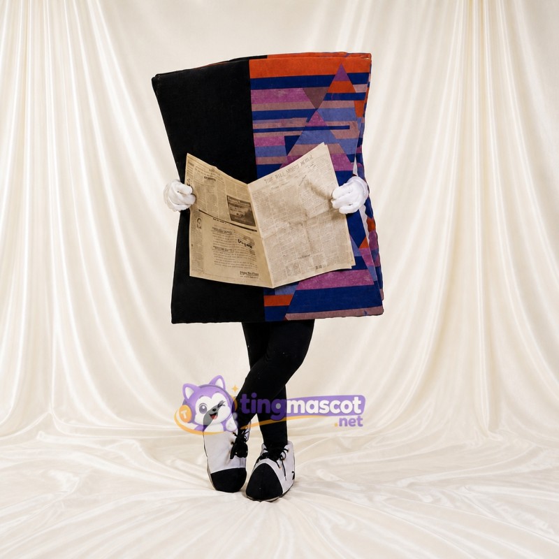 Newspaper Mascot Costume Full Body for Adults Trade Shows