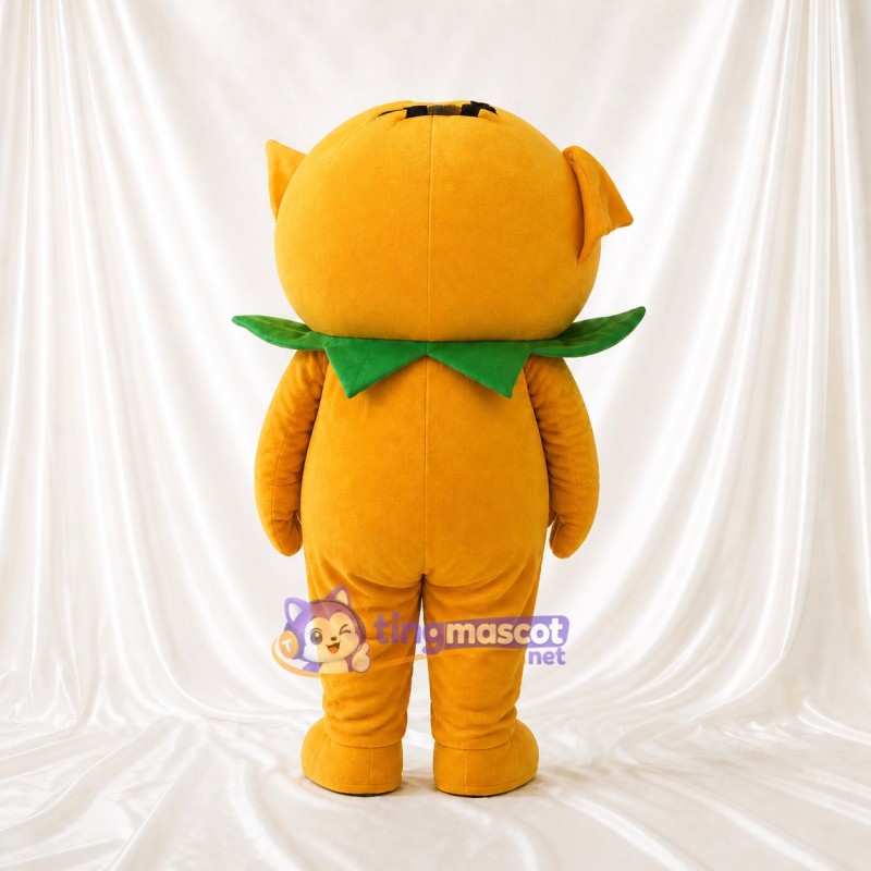 Orange Fruit Mascot Costume Full Body for Adults Events