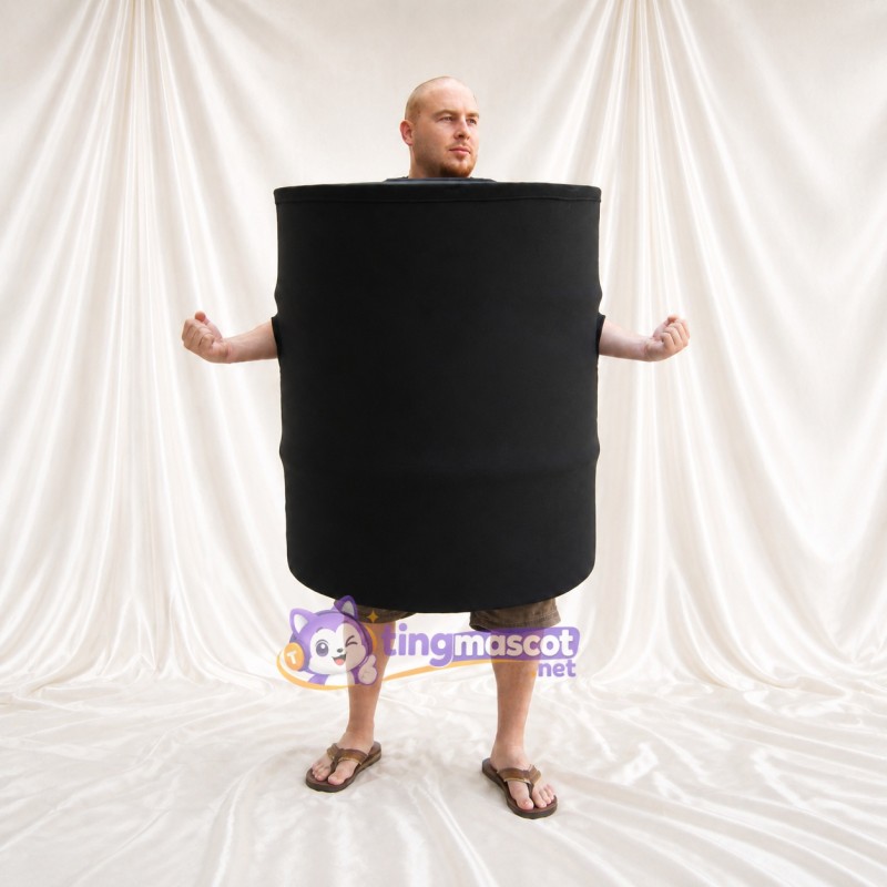 Barrel Mascot Costume Full Body for Adults Trade Shows