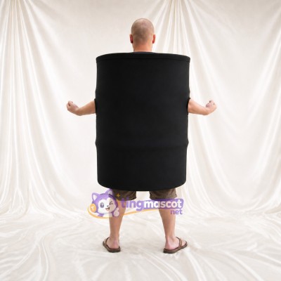 Barrel Mascot Costume Full Body for Adults Trade Shows