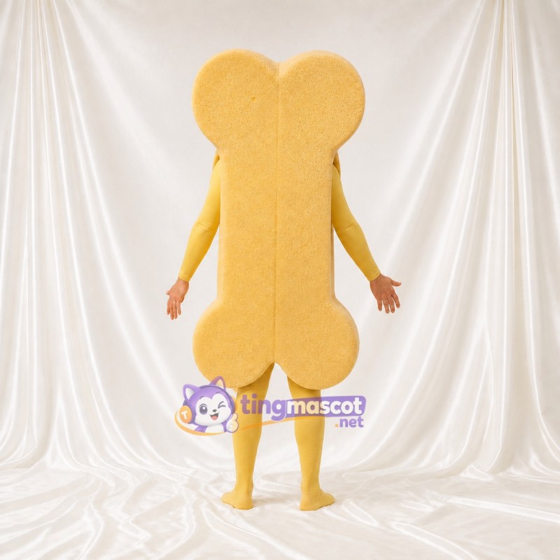 Bone Mascot Costume Full Body for Adults Health Events
