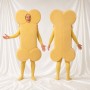 Bone Mascot Costume Full Body for Adults Health Events