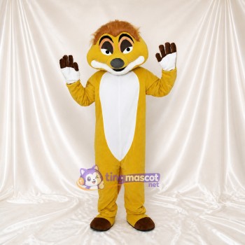 Mongoose Mascot Costume Full Body for Adults School Events