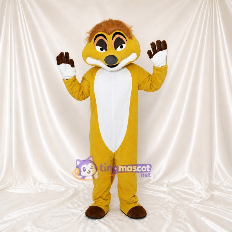 Mongoose Mascot Costume Full Body for Adults School Events