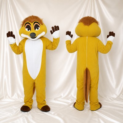 Mongoose Mascot Costume Full Body for Adults School Events