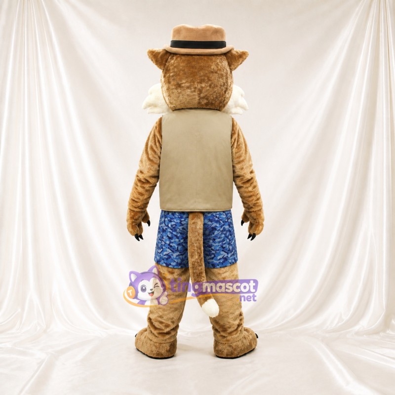 Costume de mascotte chat sauvage guide intégral pour adultes – zoos