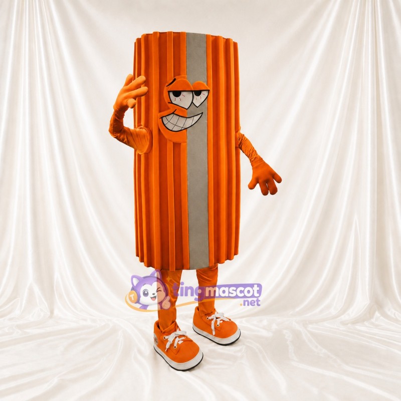 Ribbed Device Character Mascot Costume Full Body for Adults Trade Shows
